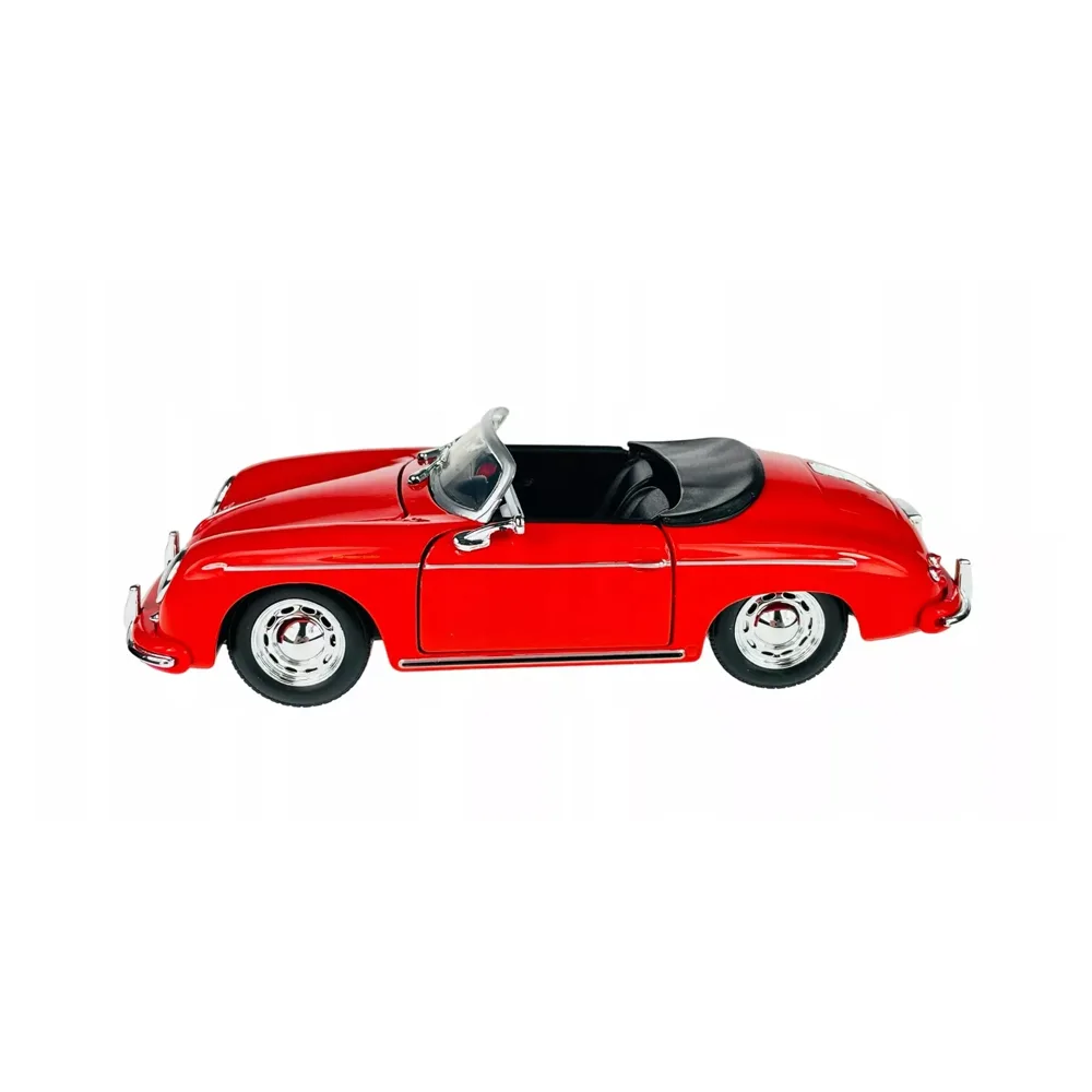 Porsche 356a speedster convertible red, 1:24