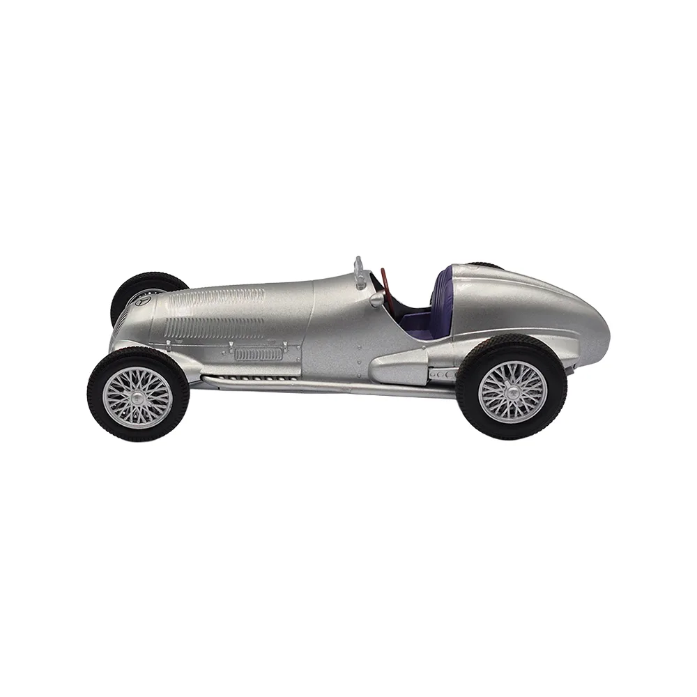 Mercedes-benz w125 silver, 1:24