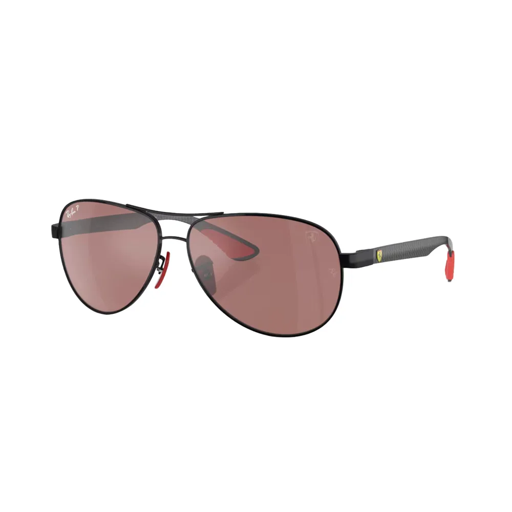 Ray ban sunglasses matte black F002H2, Unisex