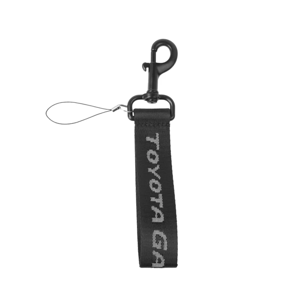Gazoo racing woven keyring black, Unisex