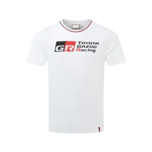 Gazoo racing tee shirt, white, Mens