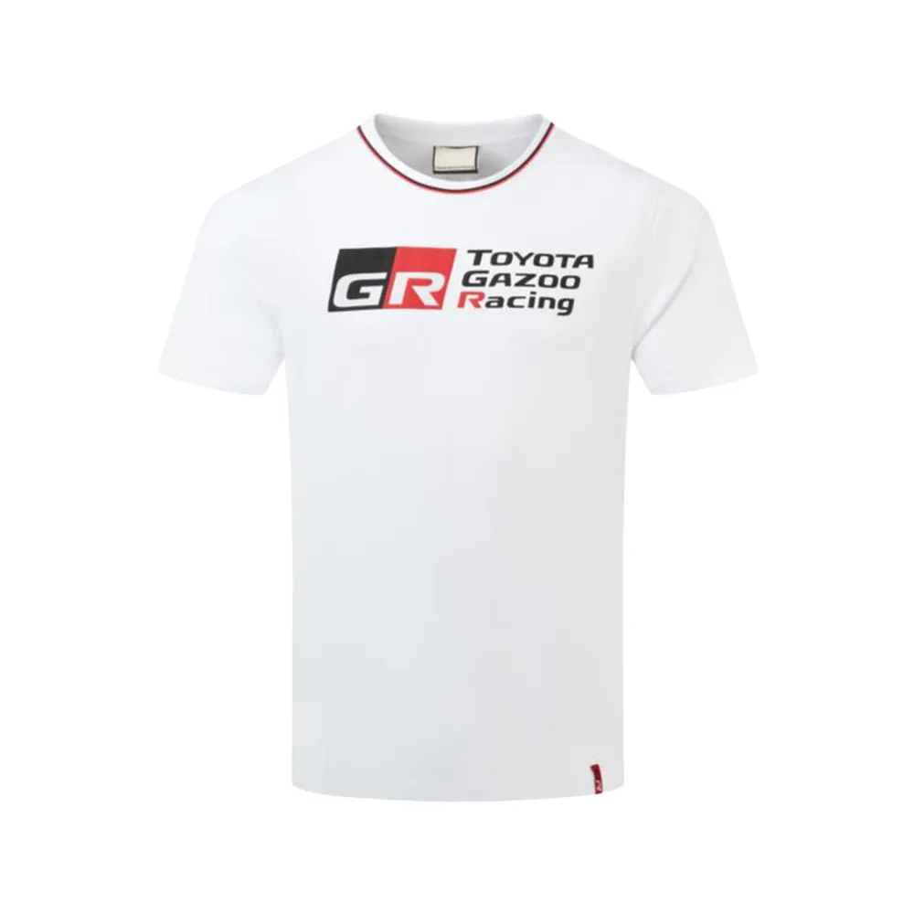 Gazoo racing tee shirt, white, Mens