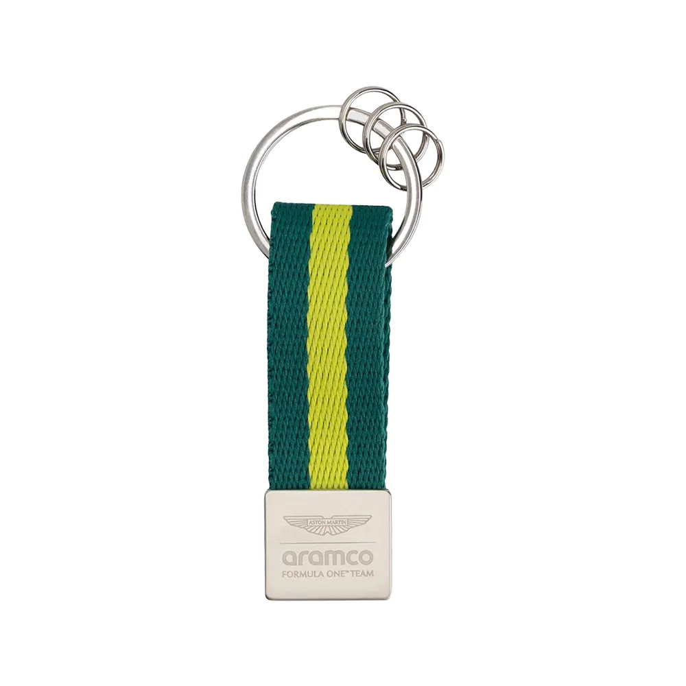 Aston martin F1 logo keyring, Unisex