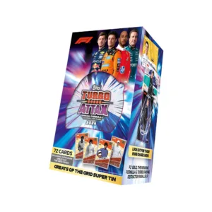 Topps F1 Turbo Attax - Super Tin 72 cards , Unisex