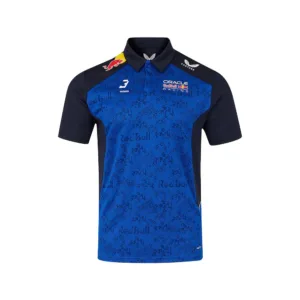 Red bull verstappen #3 polo shirt 2026, blue, Mens