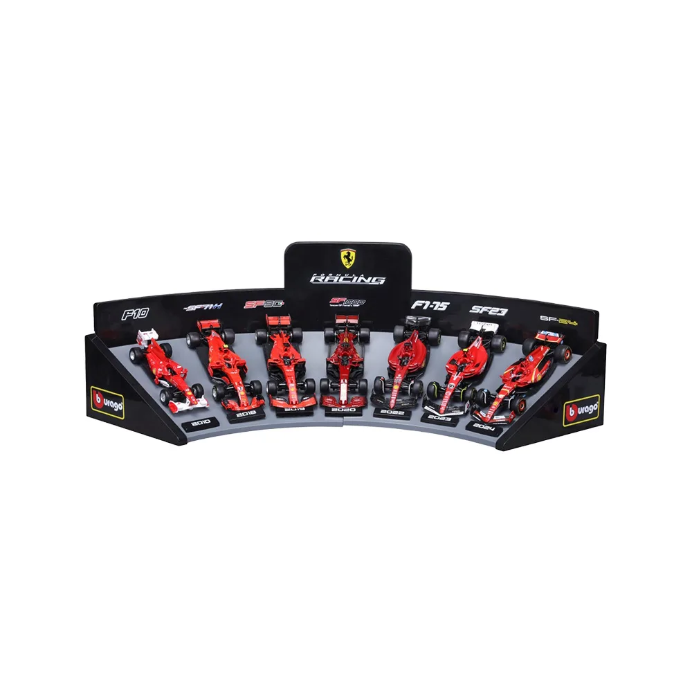 Ferrari F1 delux gift box set 7 cars 2026 release, 1:43