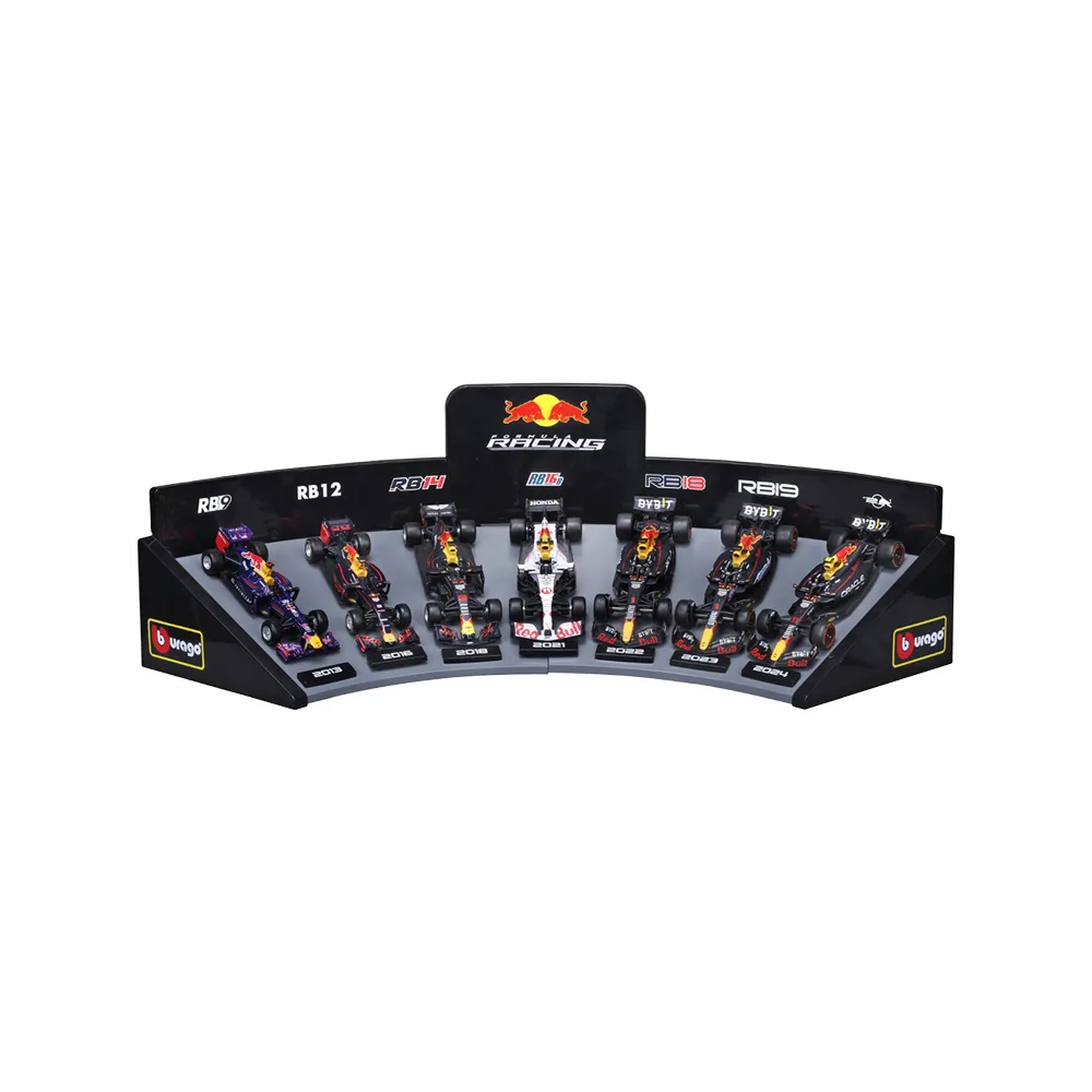 Red Bull F1 gift box set 7 cars 2026 release, 1:43