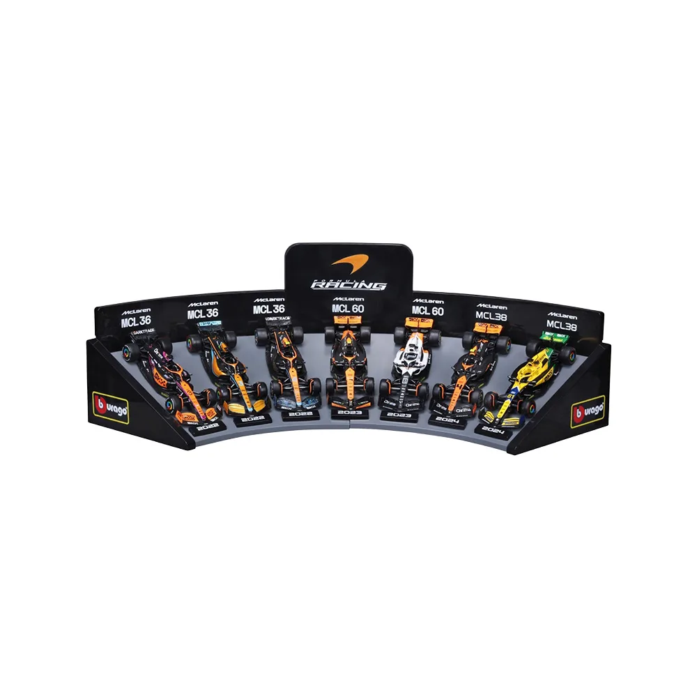McLaren F1 gift box set 7 cars 2026 release, 1:43
