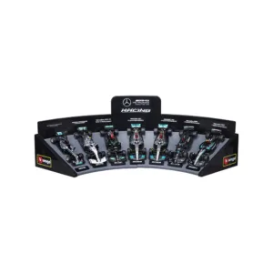Mercedes F1 gift box set 7 cars 2026 release, 1:43