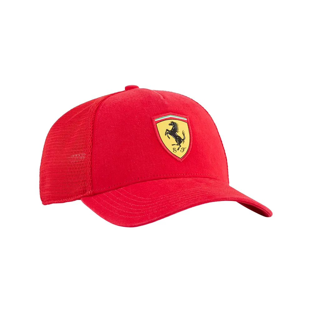 Ferrari race trucker cap red, Adult
