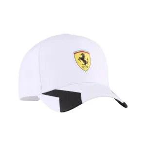 Ferrari baseball cap white, Adult