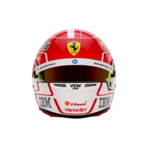 Charles leclerc, 2025 mini helmet 1:2 + d/case, Unisex