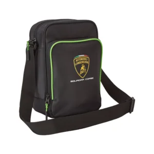 Lamborghini shoulder bag black , Unisex